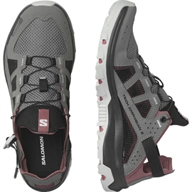 Salomon Techamphibian 5.0 Women, pewter/bl./wild ginger