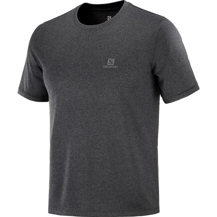 Salomon Explore Tee Men, black/ebony/heather