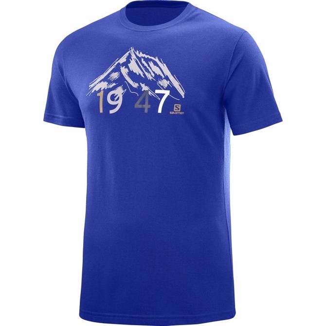 Salomon 1947 T-Shirt Men, deep blue