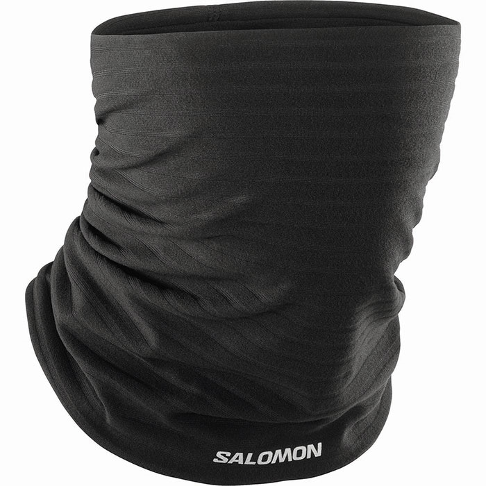 Salomon Warm Neck Gaiter halsedisse-black - Buff og lign.