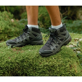Salomon X Braze Mid GTX Women, black/magnet/hazelnut