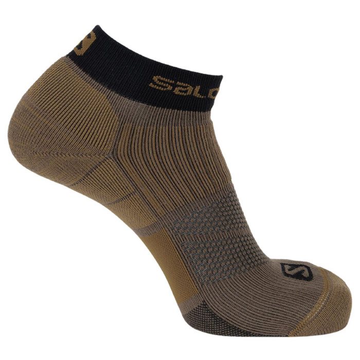Salomon X Ultra Ankle sock, kelp/black
