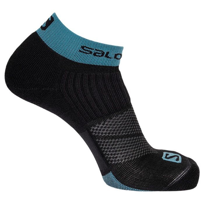 13: Salomon X Ultra Ankle sock, black/slate-42-44 - Sokker