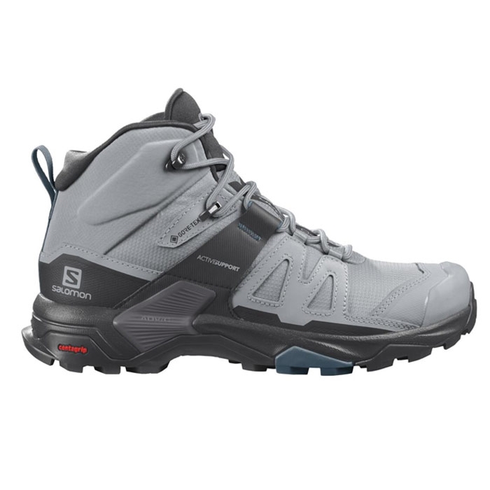 Salomon X Ultra 4 Mid Wide GTX Woman, quarry/black/leg.