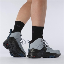 Salomon X Ultra 4 Mid Wide GTX Woman, quarry/black/leg.