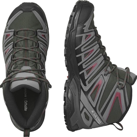 Salomon X Ultra Pioneer Mid GTX Men, peat/q. shade