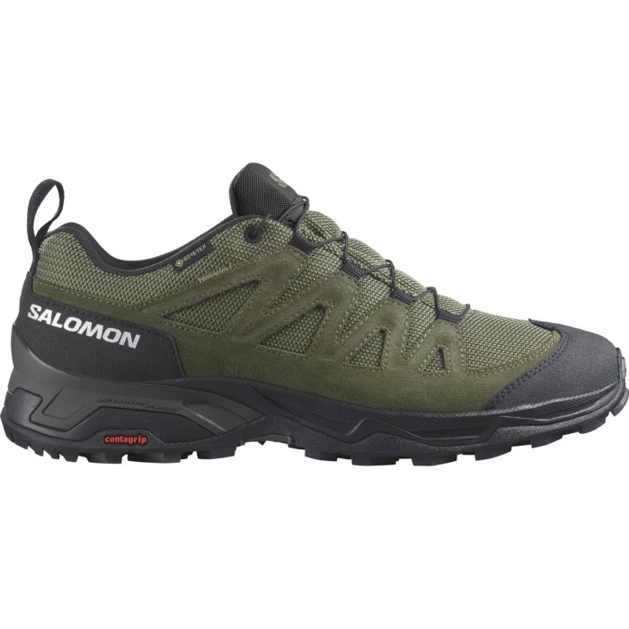 Salomon X Ward Leather GTX Men, deep lichen