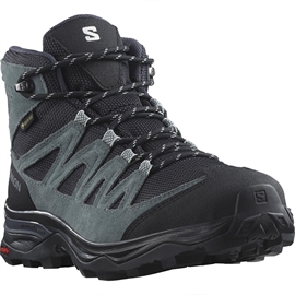 Salomon X Ward Leather Mid GTX Women, india ink/black