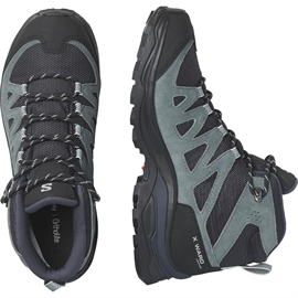 Salomon X Ward Leather Mid GTX Women, india ink/black