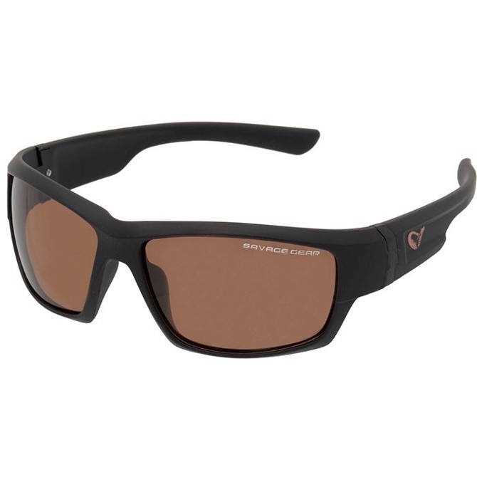 Savage Gear Shades polaroidbrille, amber