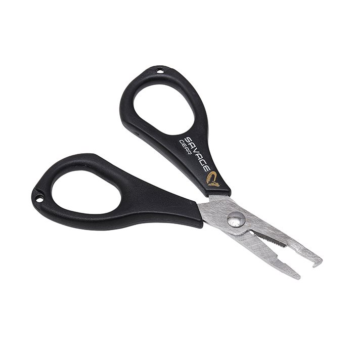 Billede af Savage Gear Braid and Splitring Scissors, 11 cm - Knive / sakse / slibere