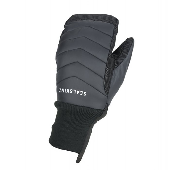 Se Sealskinz Gateley All Weather Lightweight Insulated Mitten, black-S - Handsker hos Outdoornu.dk