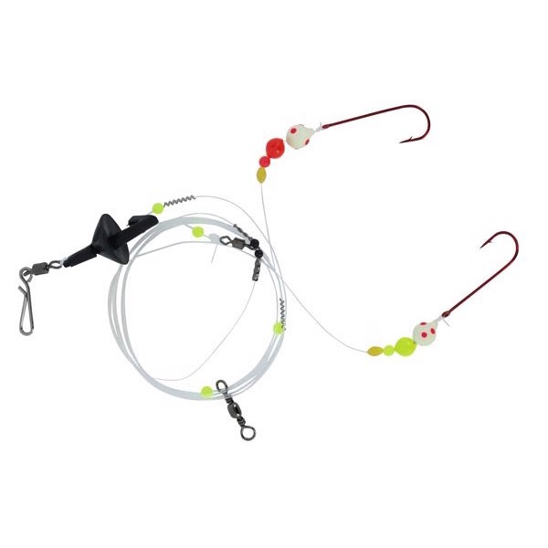 Zebco Fladfisk- / surfcasting forfang med righolder, shore 1