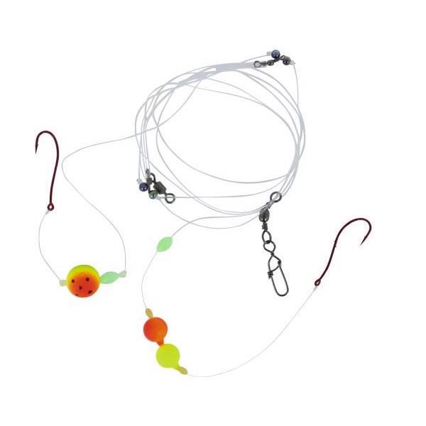 Zebco Fladfisk- / surfcasting forfang med righolder, shore 4