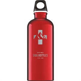 Sigg Water Bottle Traveller 0,6 L, mountain red