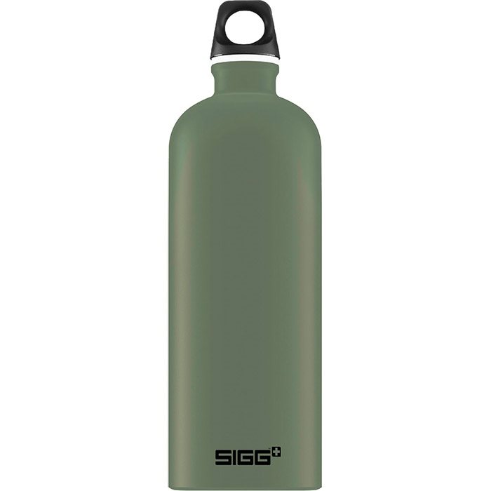 Sigg Water Bottle Traveller 1 L, leaf green - Drikkeflasker /-dunk
