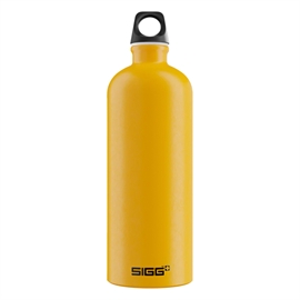 Sigg Water Bottle Traveller 1 L, mustard touch