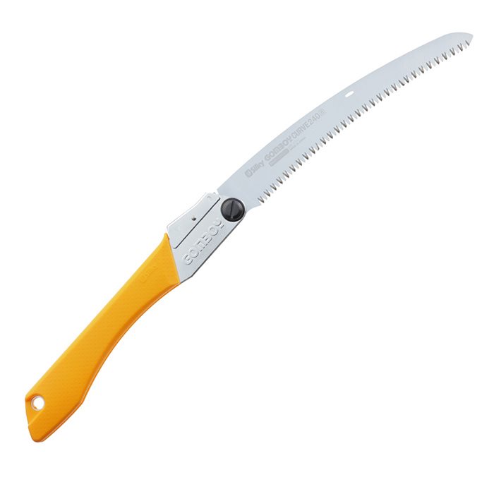 Silky Gomboy curved 240mm foldesav, gul – Sav
