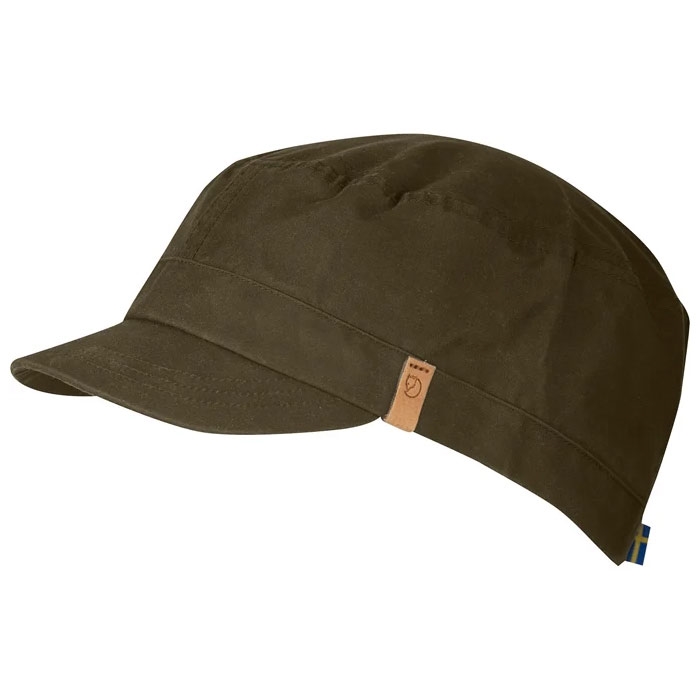 Se Fjällräven Singi Trekking Cap-dark olive-S - Baseball cap, kasket hos Outdoornu.dk