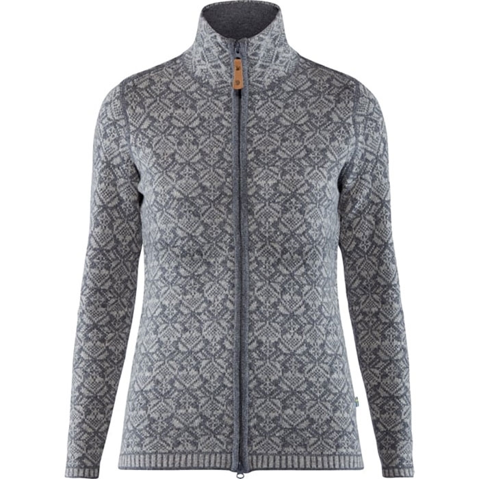 Fjällräven Snow Cardigan Woman-grey-M
