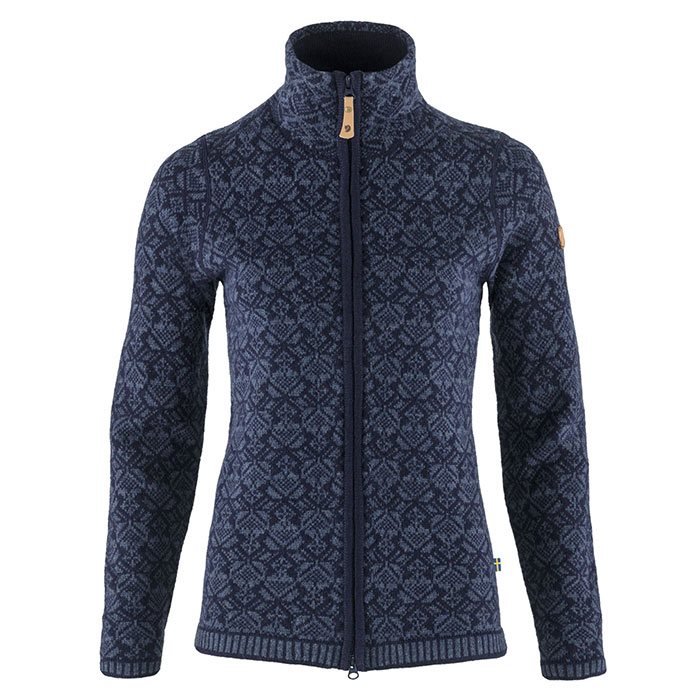 Fjällräven Snow Cardigan Woman-dark navy-S