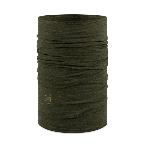 Billede af Buff Lightweight Merino wool halsedisse-solid bark - Buff og lign.
