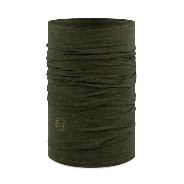 Billede af Buff Lightweight Merino wool halsedisse-solid bark - Buff og lign. hos Outdoornu.dk