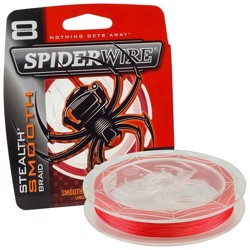 Spiderwire Stealth 240m rød, 0,40 mm / 49,2 kg
