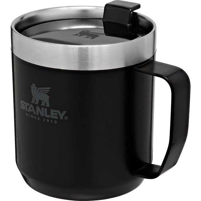 Billede af Stanley Classic Camp Mug 0,35L / termokop-black - Termoflasker hos Outdoornu.dk