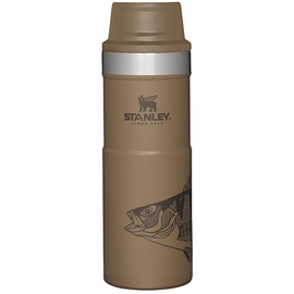 Stanley Trigger Action Travel Mug 0,47L, tan peter perch