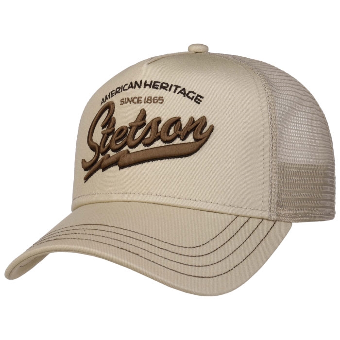 Stetson Trucker Cap American Heritage, sand - Baseball cap, kasket