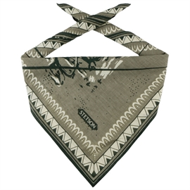 Stetson Last Drop Bandana, naturfarver