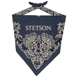 Stetson Paisley Bandana, dark navy