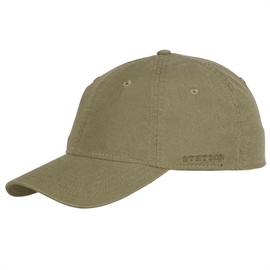Stetson Baseball Cap Delave Organic cotton, green