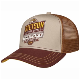 Stetson Trucker Cap Cowboy Coffee