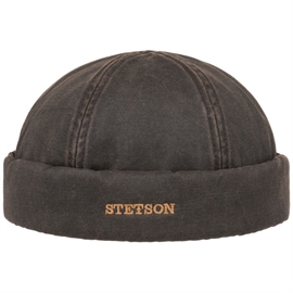 Stetson Docker Waxed Cotton UPF40+, brown