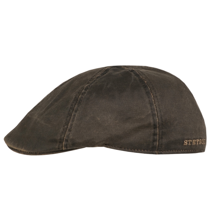 Billede af Stetson Duck Canvas Cap UPF40+, mørkebrun - Sixpence