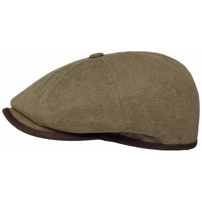 Stetson Hatteras Canvas vinter, brun