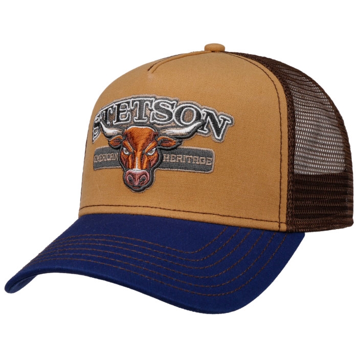 Stetson Trucker Cap American Heritage Bull