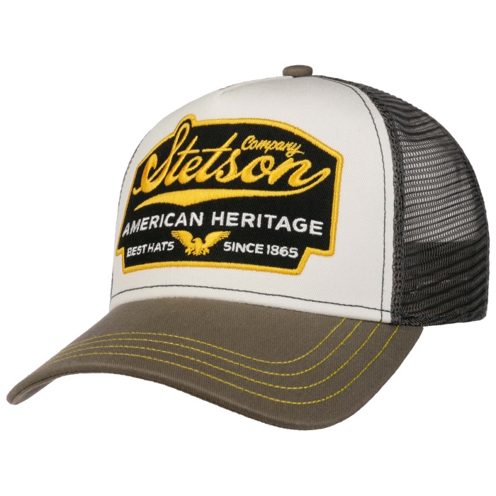 Stetson Trucker Cap American Heritage, khaki - Baseball cap, kasket