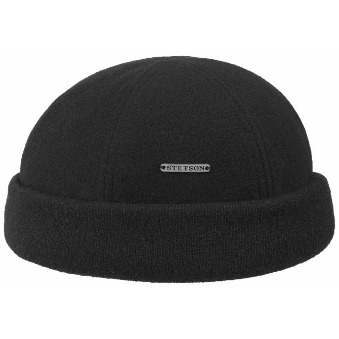 Se Stetson Docker wool/cashmere, sort-S - Hue hos Outdoornu.dk