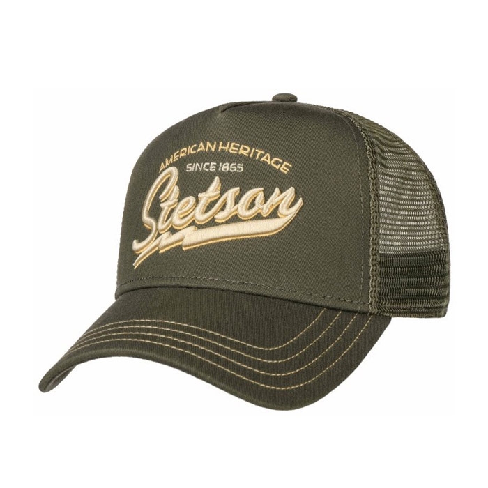 Stetson Trucker Cap American Heritage Junior, olive