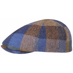 Stetson Duck Karo Glencheck uld, blue