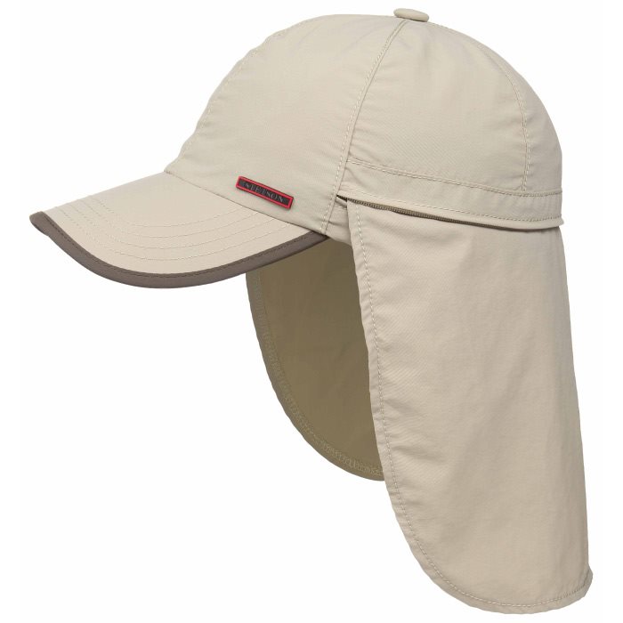 Se Stetson Sanibel Outdoor cap m/nakkeskygge UPF40+, beige-2XL - Baseball cap, kasket hos Outdoornu.dk