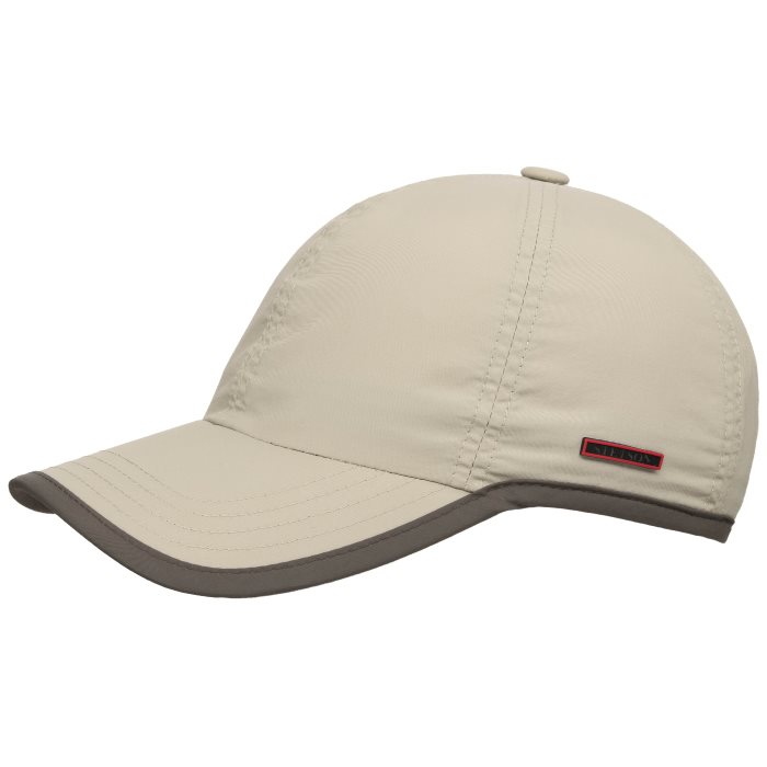 Se Stetson Kitlock Outdoor cap UPF40+, beige - Baseball cap, kasket hos Outdoornu.dk