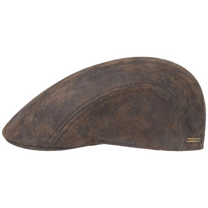 Stetson Ivy Cap Pigskin, brun