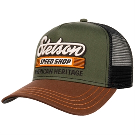 Stetson Trucker Cap Speed Shop m/, grøn