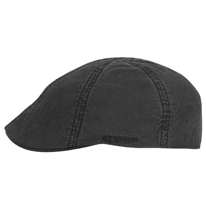 Stetson Texas organic cotton UPF40+ sixpence-black-XL