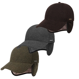 Stetson Cap Wool/Cashmere m/øreklapper