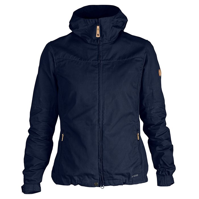 Fjällräven Stina jakke-dark navy-S – Jakker